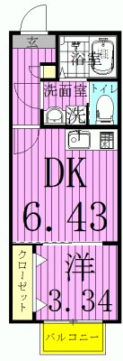 リロアン新松戸 間取り