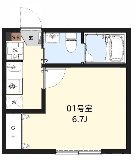 La premi&amp;egrave;re 間取り図