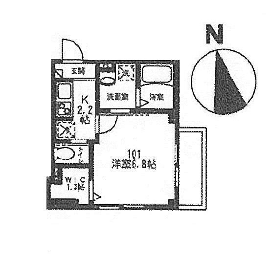 リヴェール東尾久 間取り図