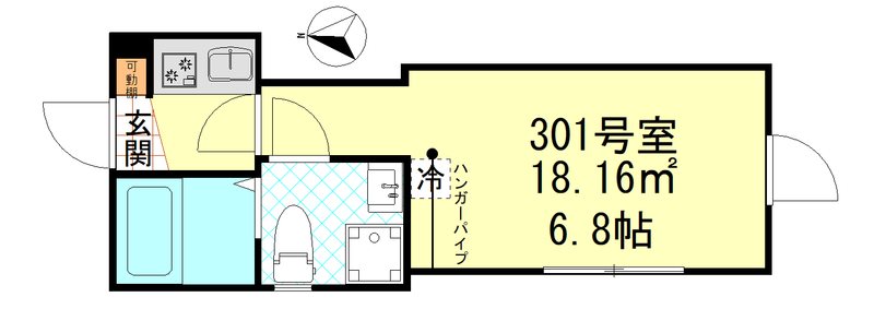 オーガスタコート堀切菖蒲園 間取り図