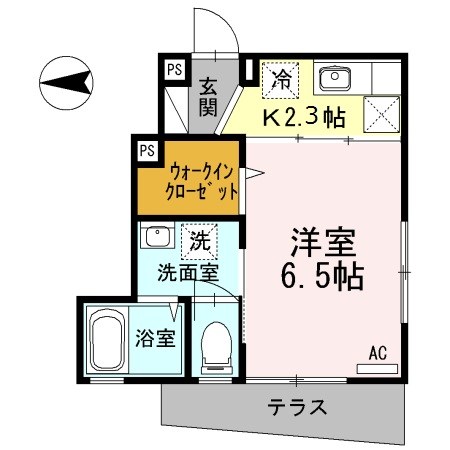 Ｍａｉｓｏｎ　Ｖｅｒｔｅ　Ｂ 間取り図