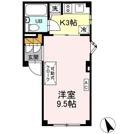 アローラ20 間取り図
