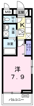 ヴィラ　ストリア 間取り図