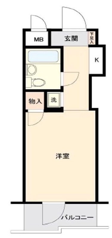 トップ金町 間取り図
