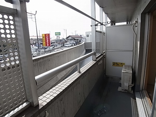 南柏堀ハイツ ベランダ