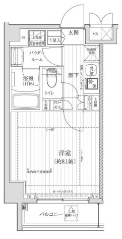 パティーナ綾瀬 間取り図