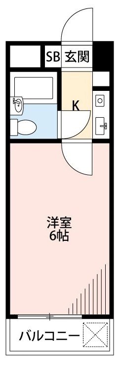 ジュネパレス新松戸第14 間取り