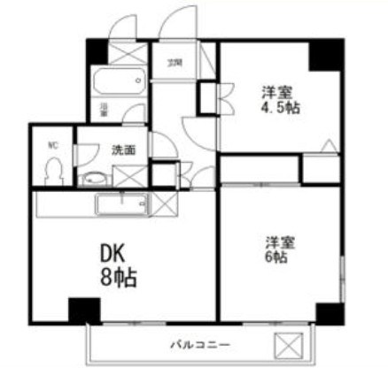 メゾン・ド・レカン 間取り図