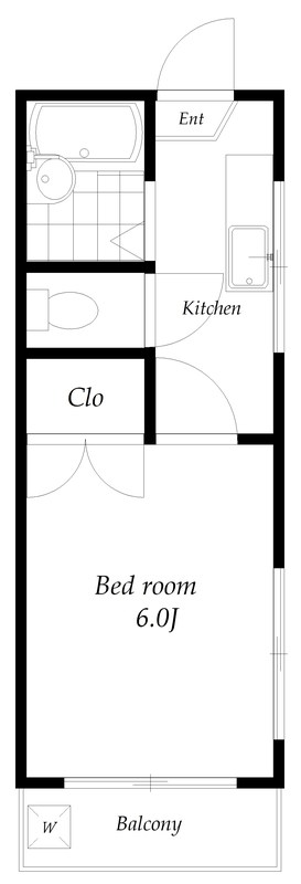 飯田マンション 間取り図
