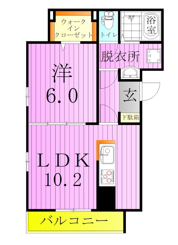 Ａ－２（エーツー） 間取り図