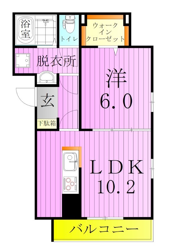 Ａ－２（エーツー） 間取り図