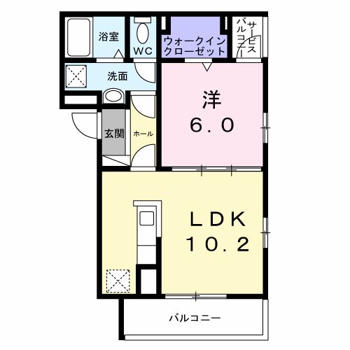 Ａ－２（エーツー） 間取り図