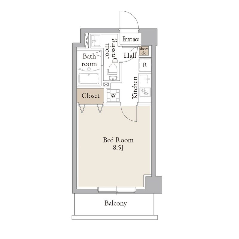 グランカーサお花茶屋 間取り図