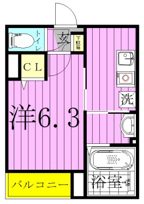 メルディア松戸 間取り