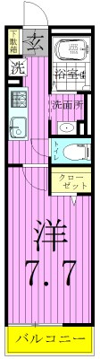 ビクロス 間取り図