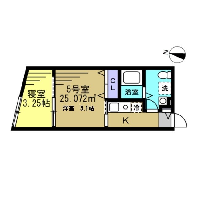 KT松戸六実 間取り