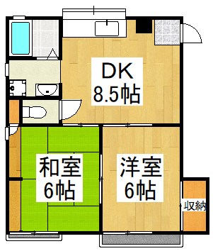 アーバンハイツ 間取り
