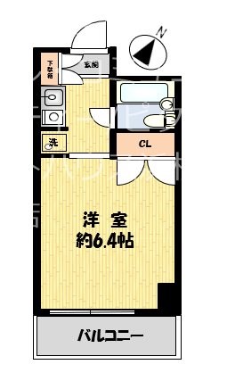 コスモ亀有V 間取り図