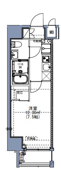 S-RESIDENCE尾久azure 間取り図