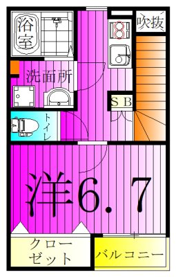 メルディア野田B 間取り
