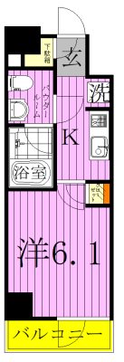 ジェノヴィア綾瀬スカイガーデン 間取り図