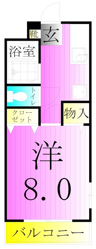 第1コンクラマンション 間取り図