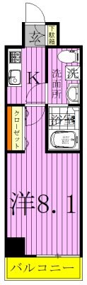 ＲＥＡＬＩＺＥ千住大橋 間取り図