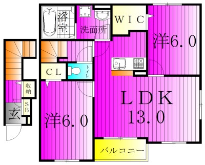 カーラ・シャンティⅡ 間取り
