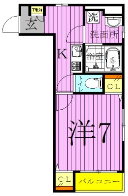 ウィステローナ 間取り図