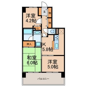 マイキャッスル柏豊四季 間取り