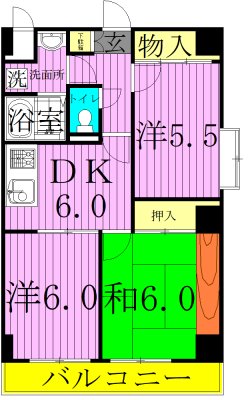 ジュイエ２５ 間取り図