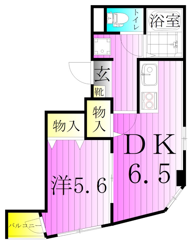 アクロポリス亀有 間取り図