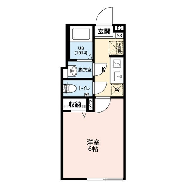 エクセラン西尾久South 間取り図