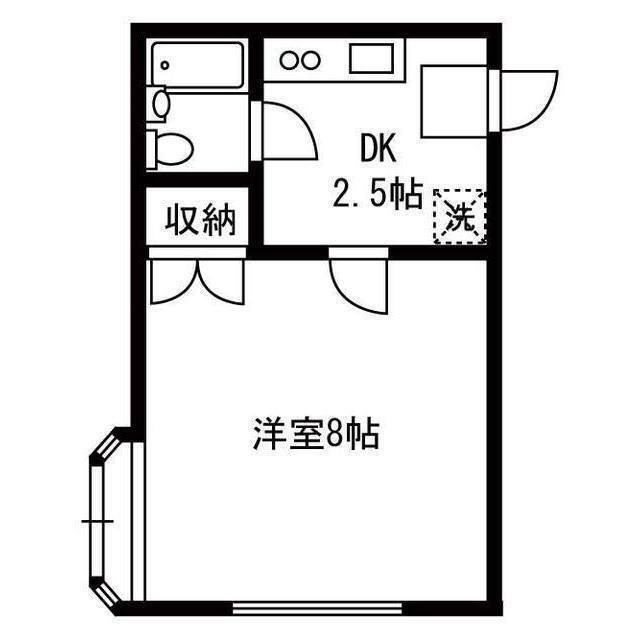 ユーハイツ 間取り図