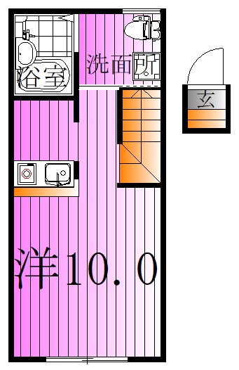 コンフォートスペース新宿  間取り