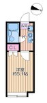 ベルウィング北綾瀬Ｄ 間取り図