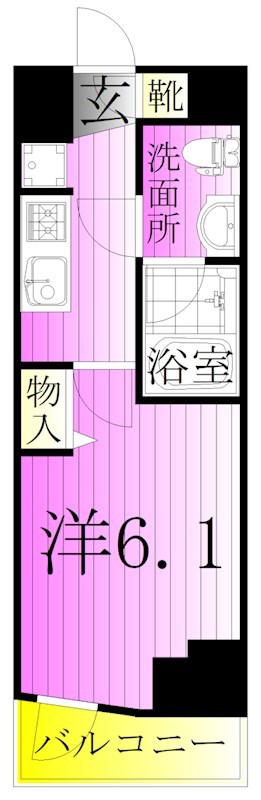 SHOKEN Residenceお花茶屋 間取り図
