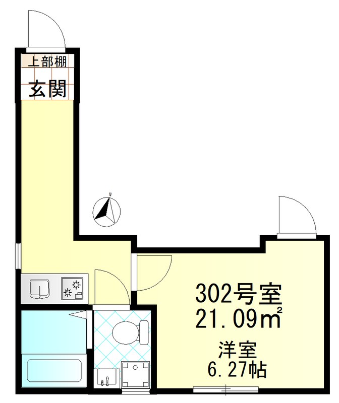 クレール堀切 間取り図