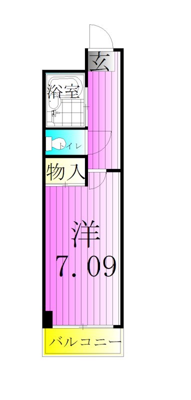 モンターニュ綾瀬 間取り図