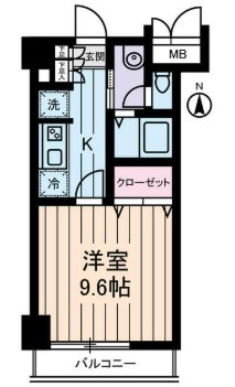 パストラーレ三ノ輪 間取り図