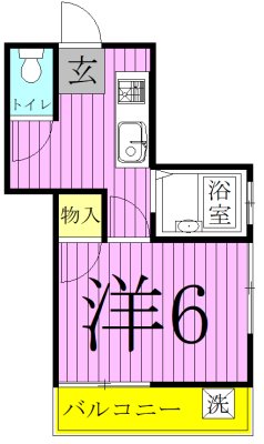 サンブライト福寿 間取り図