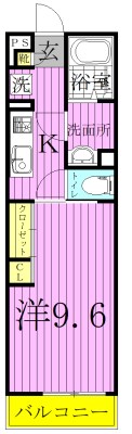 リブリ・ブランシュ壱番館 間取り図