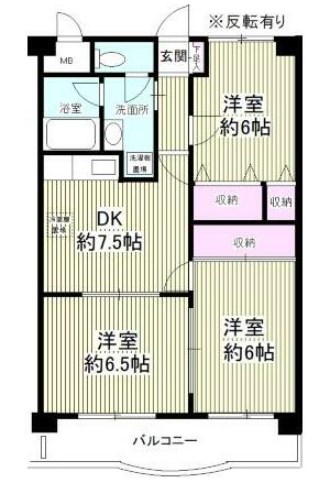 ブライトステージ南柏 間取り