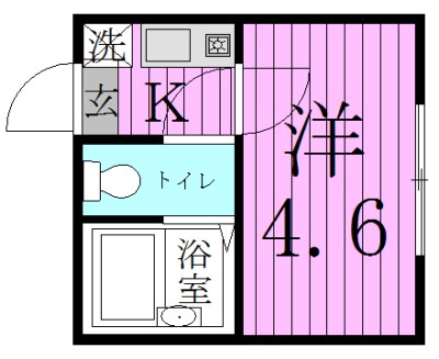 スプリングシャンテⅡ 間取り図
