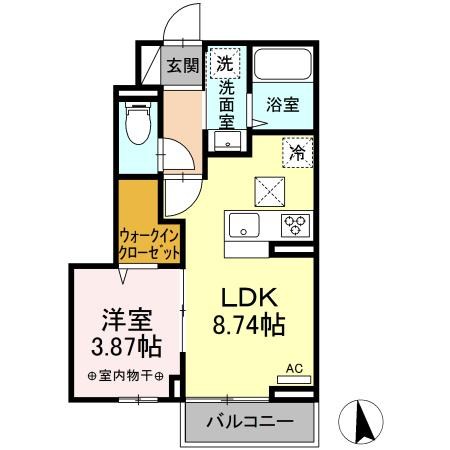 サン　クローバー 間取り図