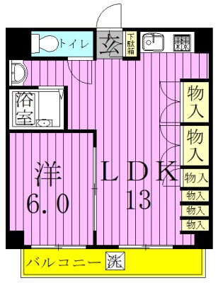 シンシアリー 間取り図