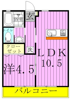 ブラックサンモール秋山 間取り