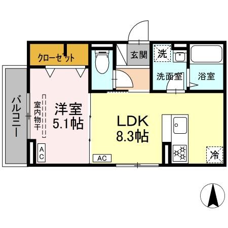 セレスティア六町 間取り図
