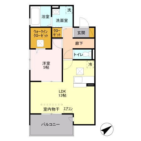 スカイパークYASHIO 間取り図