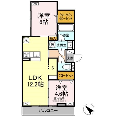 セレスティア新宿 間取り図